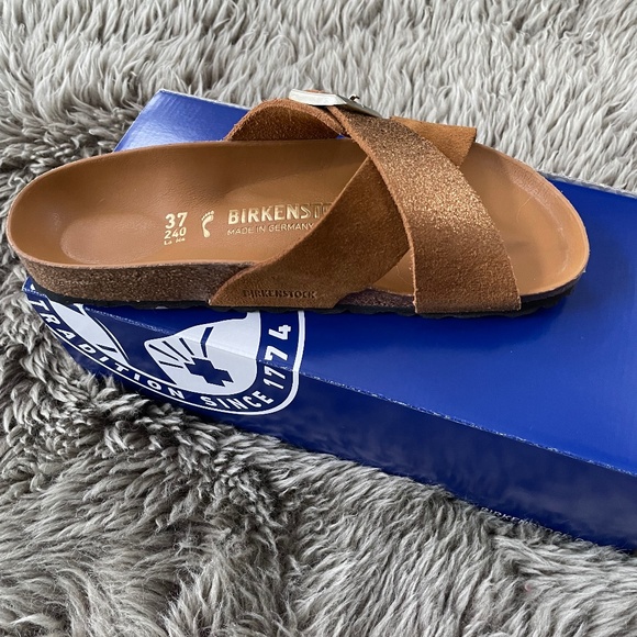 Birkenstock Siena Allover Mink sandal size 37 - Picture 6 of 11